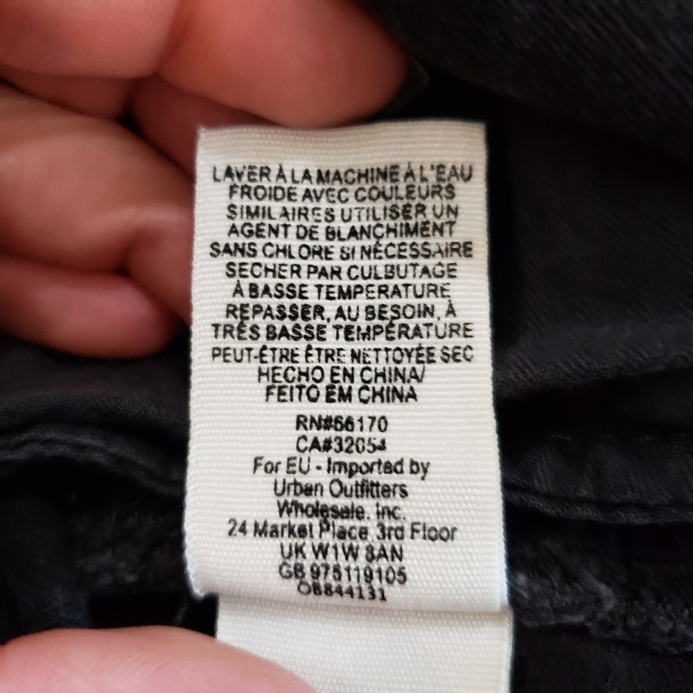 Free People Zip It Up Black Mini Skirt 25 - Picture 8 of 10